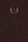Book cover for Monogram "B" Sketchbook