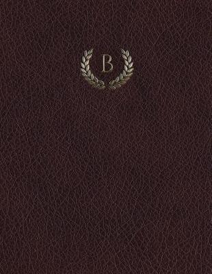 Cover of Monogram "B" Sketchbook