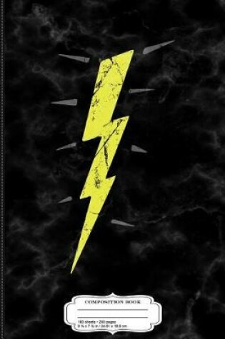 Cover of Vintage Lightning Bolt Composition Notebook