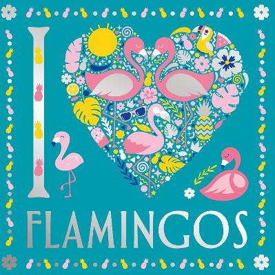 Book cover for I Heart Flamingos