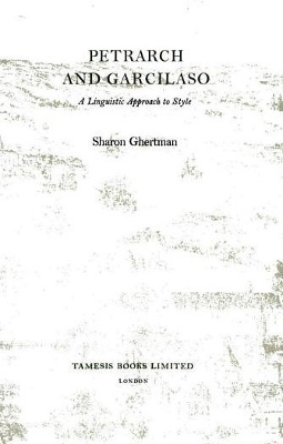 Cover of Petrarch and Garcilaso