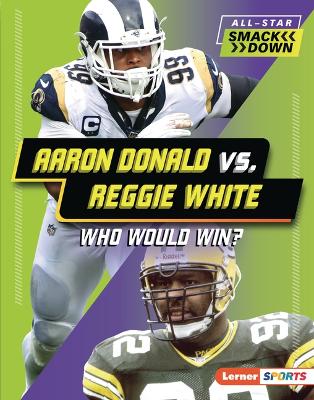 Book cover for Aaron Donald vs. Reggie White