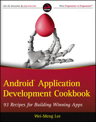 Book cover for Android Application Development Cookbook