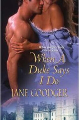 Cover of When a Duke Says I Do
