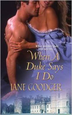 Book cover for When a Duke Says I Do