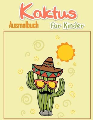 Book cover for Kaktus Malbuch für Kinder