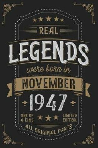 Cover of Real Legends were born in November 1947