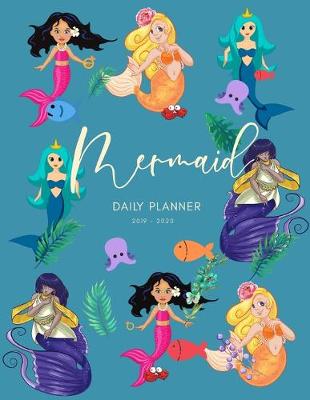 Book cover for 2019 2020 15 Months Mermaid Daily Planner