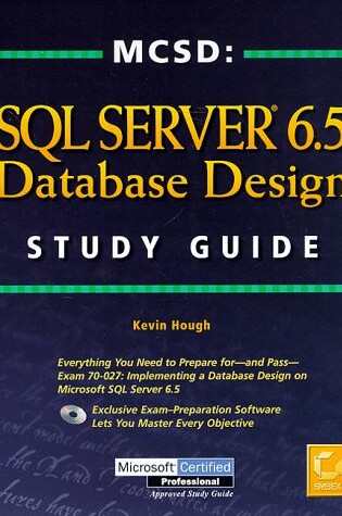 Cover of Mcsd Sql Server 6.5 Database Study Guide