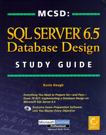 Book cover for Mcsd Sql Server 6.5 Database Study Guide