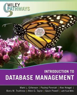 Book cover for Wiley Pathways Introduction to Database Management