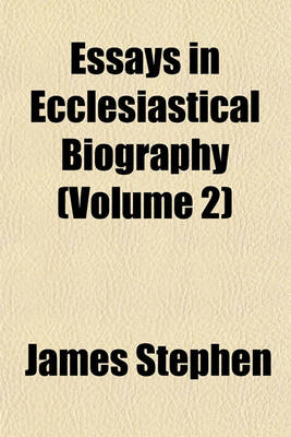 Book cover for Essays in Ecclesiastical Biography (Volume 2)