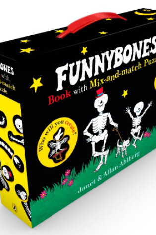 Cover of Funnybones book with mix-and-match puzzle