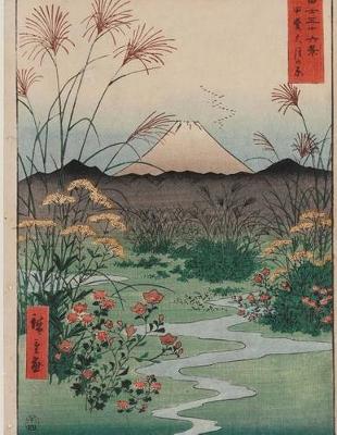 Book cover for The Otsuki Plain in Kai Province, Ando Hiroshige. Blank Journal