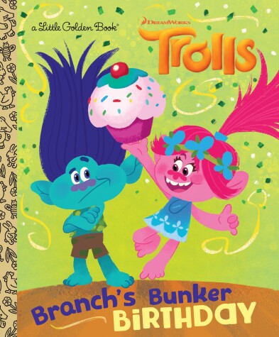 Cover of Branch's Bunker Birthday (DreamWorks Trolls)