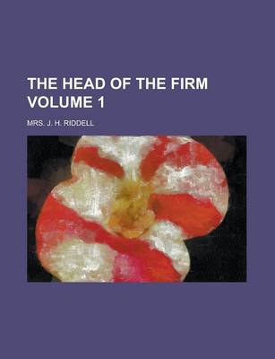 Book cover for The Head of the Firm Volume 1