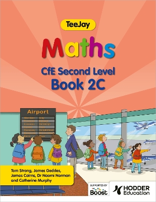 Book cover for TeeJay Maths CfE Second Level Book 2C Second Edition