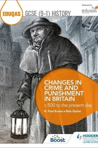 Cover of Eduqas GCSE (9-1) History Changes in Crime and Punishment in Britain c.500 to the present day