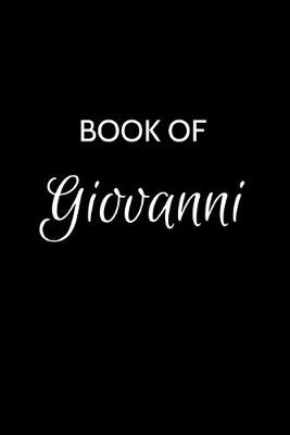 Book cover for Book of Giovanni