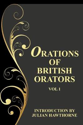 Book cover for Orations of British Orators Vol. One