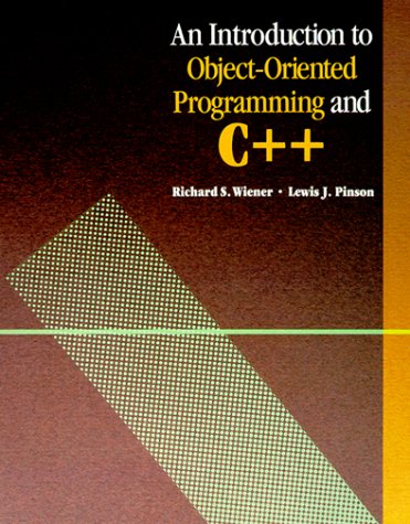 Book cover for An Introduction to Object-oriented Programming and C++