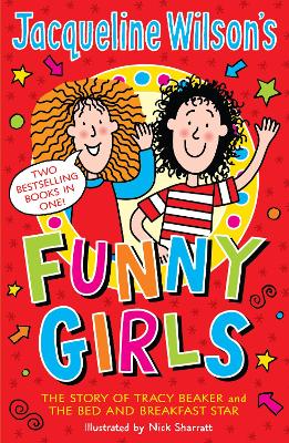 Book cover for Jacqueline Wilson's Funny Girls