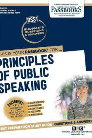 Cover of Principles of Public Speaking (Dan-59)