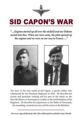 Book cover for Sid Capon's War