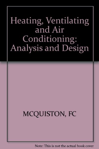 Book cover for Heating, Ventilating and Air Conditioning