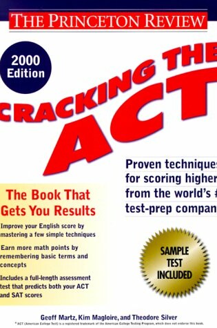 Cover of Cracking the ACT, 2000 Edition