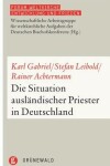 Book cover for Die Situation Auslandischer Priester in Deutschland