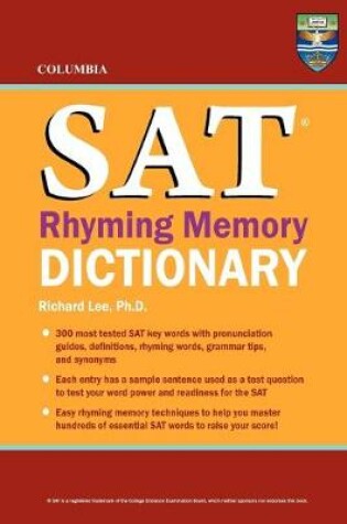 Cover of Columbia SAT Rhyming Memory Dictionary