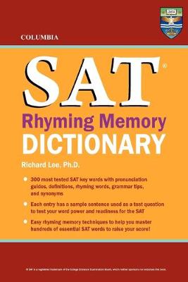 Book cover for Columbia SAT Rhyming Memory Dictionary