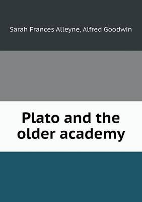 Book cover for Plato and the older academy