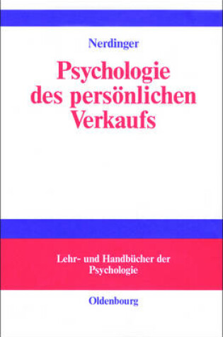 Cover of Psychologie Des Personlichen Verkaufs