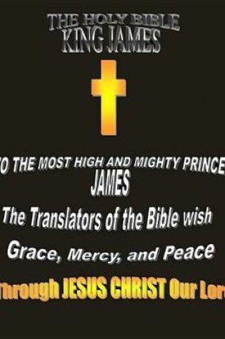 Cover of The Holy Bible King James. (KJV - Original Version 1611)