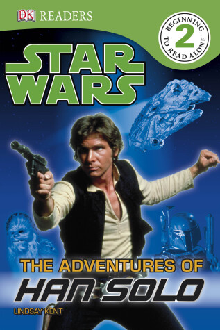 Book cover for DK Readers L2: Star Wars: The Adventures of Han Solo
