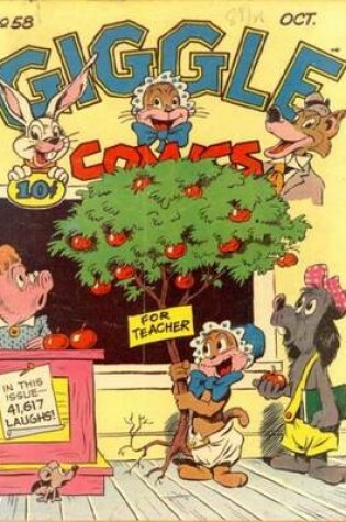 Cover of Giggle Comics Number 58 Humor Comic Book
