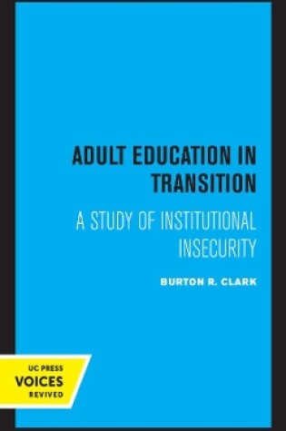 Cover of Adult Education in Transition