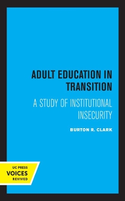 Cover of Adult Education in Transition