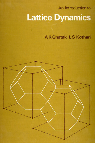 Cover of Introduction to Lattice Dynamics