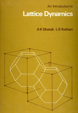 Book cover for Introduction to Lattice Dynamics