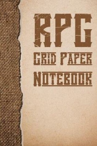 Cover of RPG Grid Paper Notebook