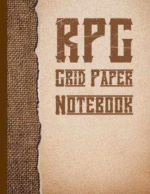 Book cover for RPG Grid Paper Notebook