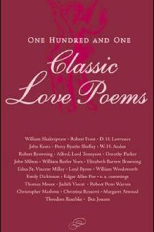 Cover of One Hundred and One Classic Love Poems