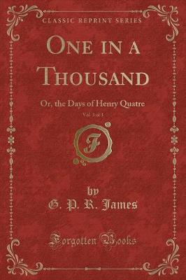 Book cover for One in a Thousand, Vol. 3 of 3