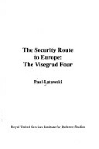 Cover of Security Route to Europe