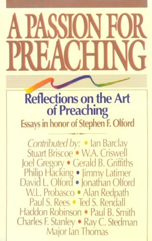 Book cover for A Passion for Preaching