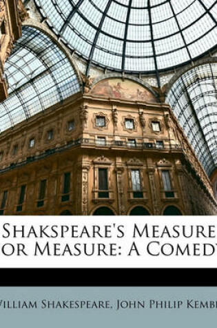 Cover of Shakspeare's Measure for Measure