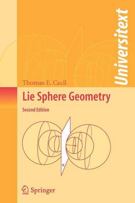 Cover of Lie Sphere Geometry